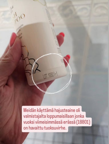 Tuoksullisen vaahdon UUDELLEENL&Auml;HETYKSET on aloitettu